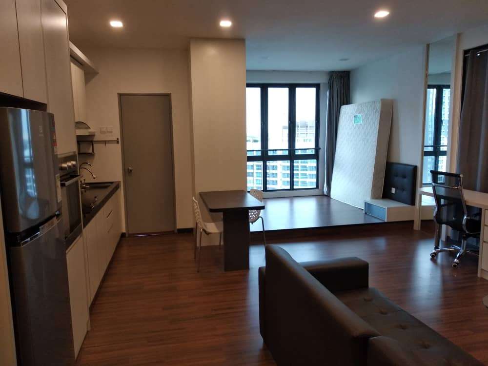 Studio for rent  Silk Sky SOHO  Fully Furnished complete with Grille