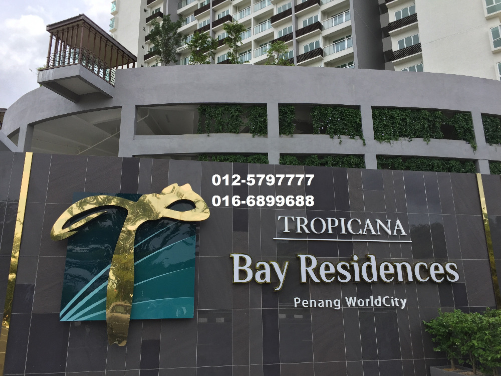 Tropicana Bay Residences Condo Penang World City Furnished 3 Rooms For Rent Roomz Asia