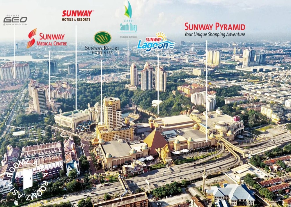 BRT Sunway Medical / Pyramid / University **Sunway Lagoon View Resort