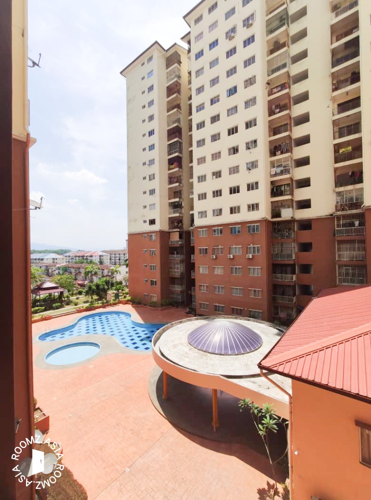 3 Bedroom 2 Bathroom Apartment Flat For Rent At Pangsapuri Damai Mewah B Roomz Asia